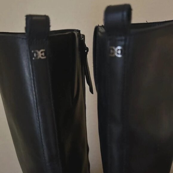 Sam Edelman Freda Leather Tall Boots in Black Size 8 M $225 NEW No Box - Picture 7 of 16